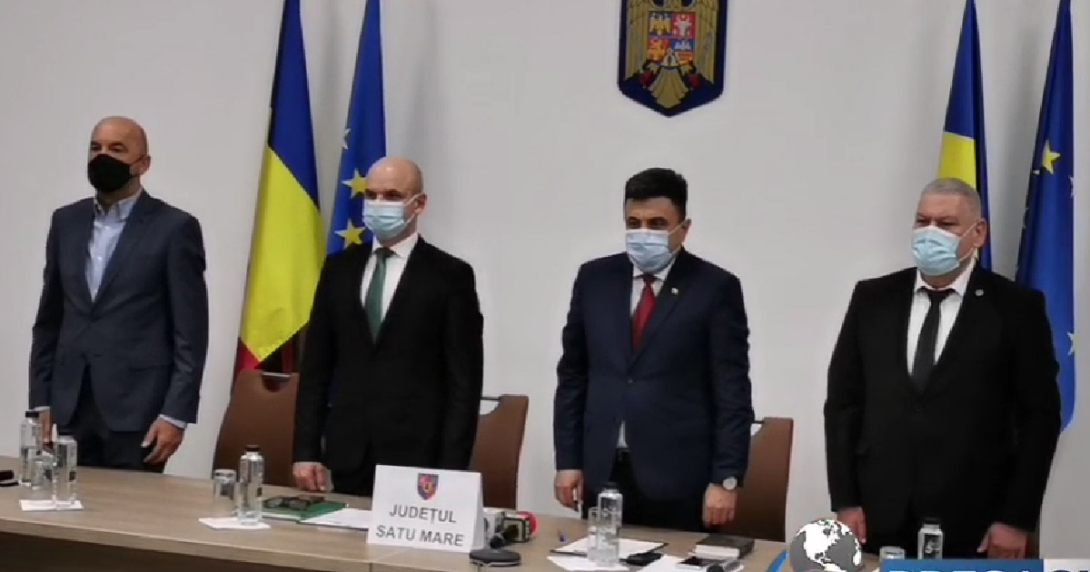 FOTO/VIDEO. Este oficial! PSD se instalează în fruntea Prefecturii Satu Mare. Radu Roca a depus jurământul