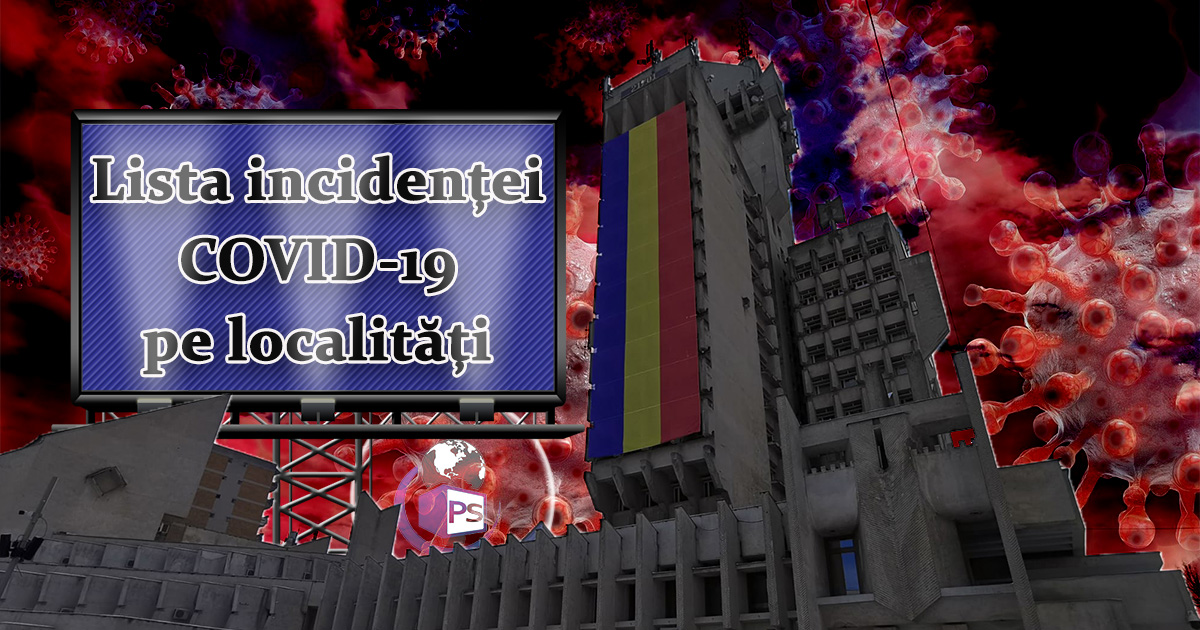 LISTĂ. Municipiul Satu Mare și localitățile învecinate, cele mai mare rate de incidență din județ