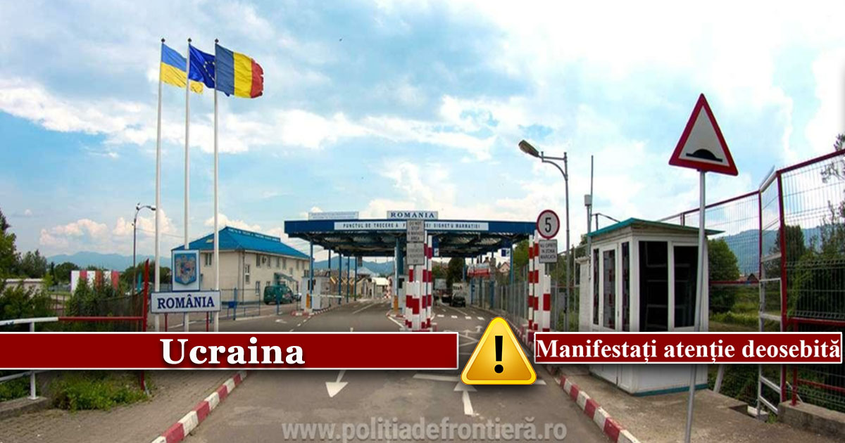 MAE recomandă evitarea oricărei deplasări în Ucraina: Plecați cât mai repede!