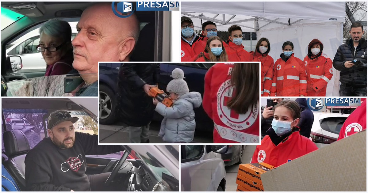 VIDEO. Emoționați de solidaritate. Refugiații de la vama Petea au mulțumi pentru ajutor și susținere