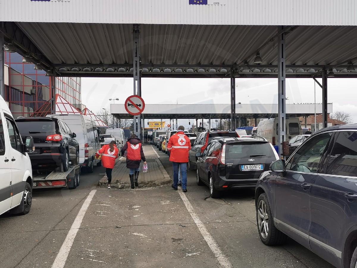 Ucrainenii se grăbesc să iasă din România prin Petea și Urziceni. Intră mai puțini prin Vama Halmeu