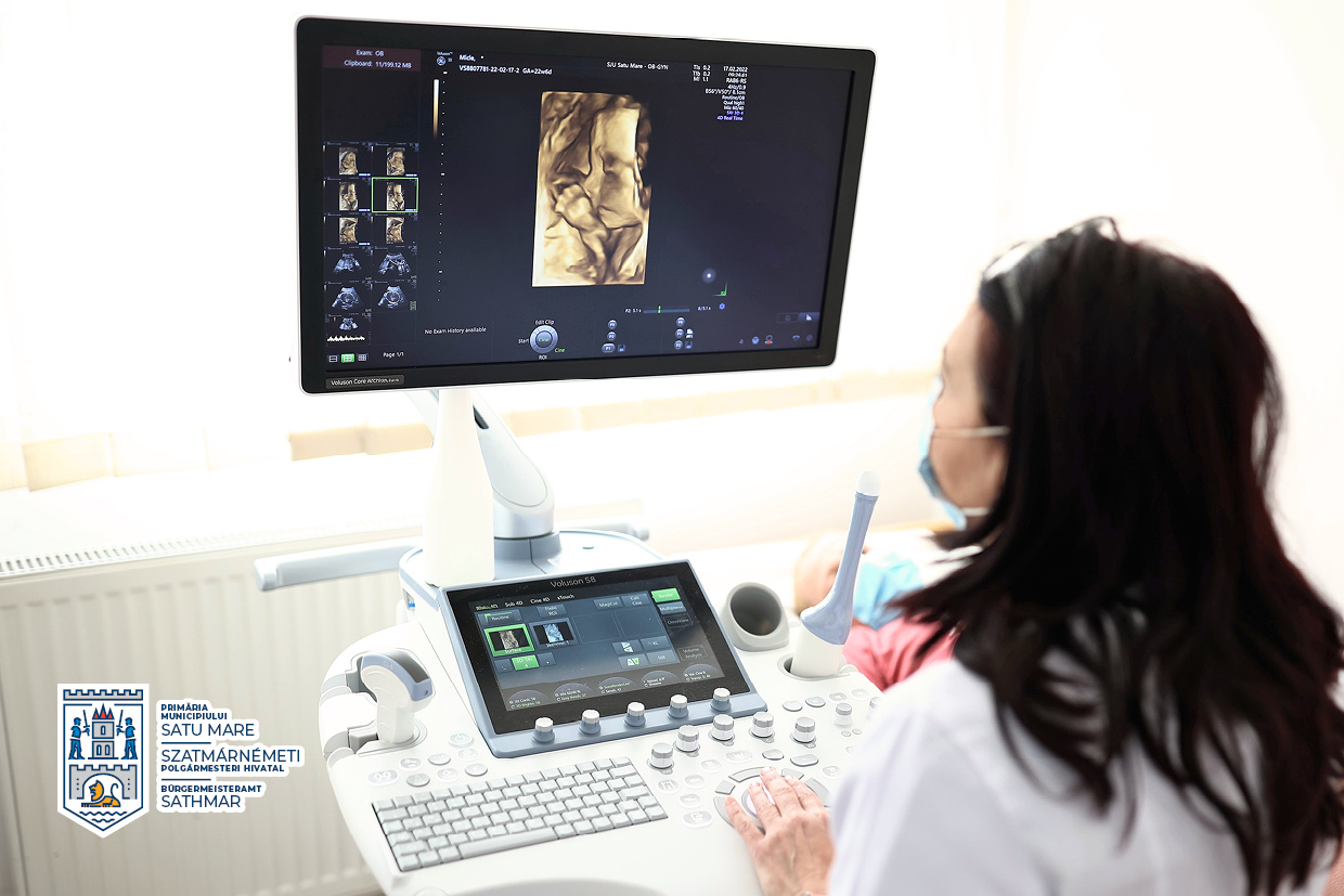 FOTO. Ajutor pentru secția de Obstetrică-Ginecologie. Aparatură modernă, donată de Primăria Satu Mare