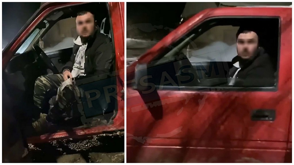 VIDEO. Individ aparent beat și fără permis, a blocat cu mașina o mamă și un băiețel