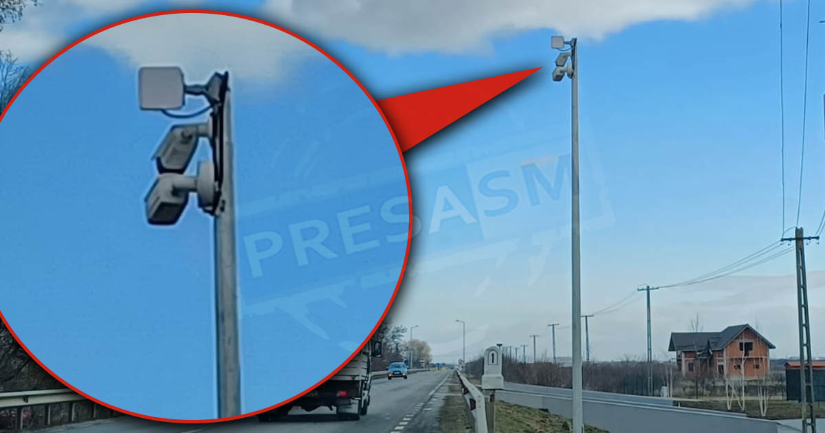 FOTO. Monitorizare pe DN19, în județul Satu Mare. Camere inteligente pe șosea. Șoferii agresivi, luați în vizor