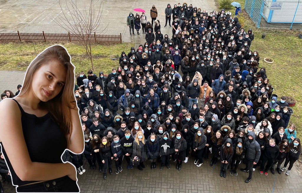 FOTO/VIDEO. Colegii și-au luat rămas bun de la Tatiana (15 ani). Dumnezeu să o odihnească în pace!