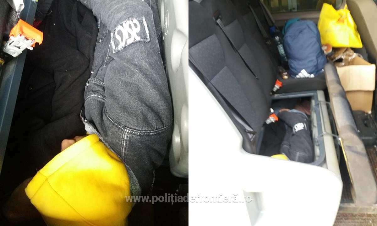 FOTO. Cum au încercat trei egipteni și un maramureșean să îi păcălească pe frontieriștii sătmăreni