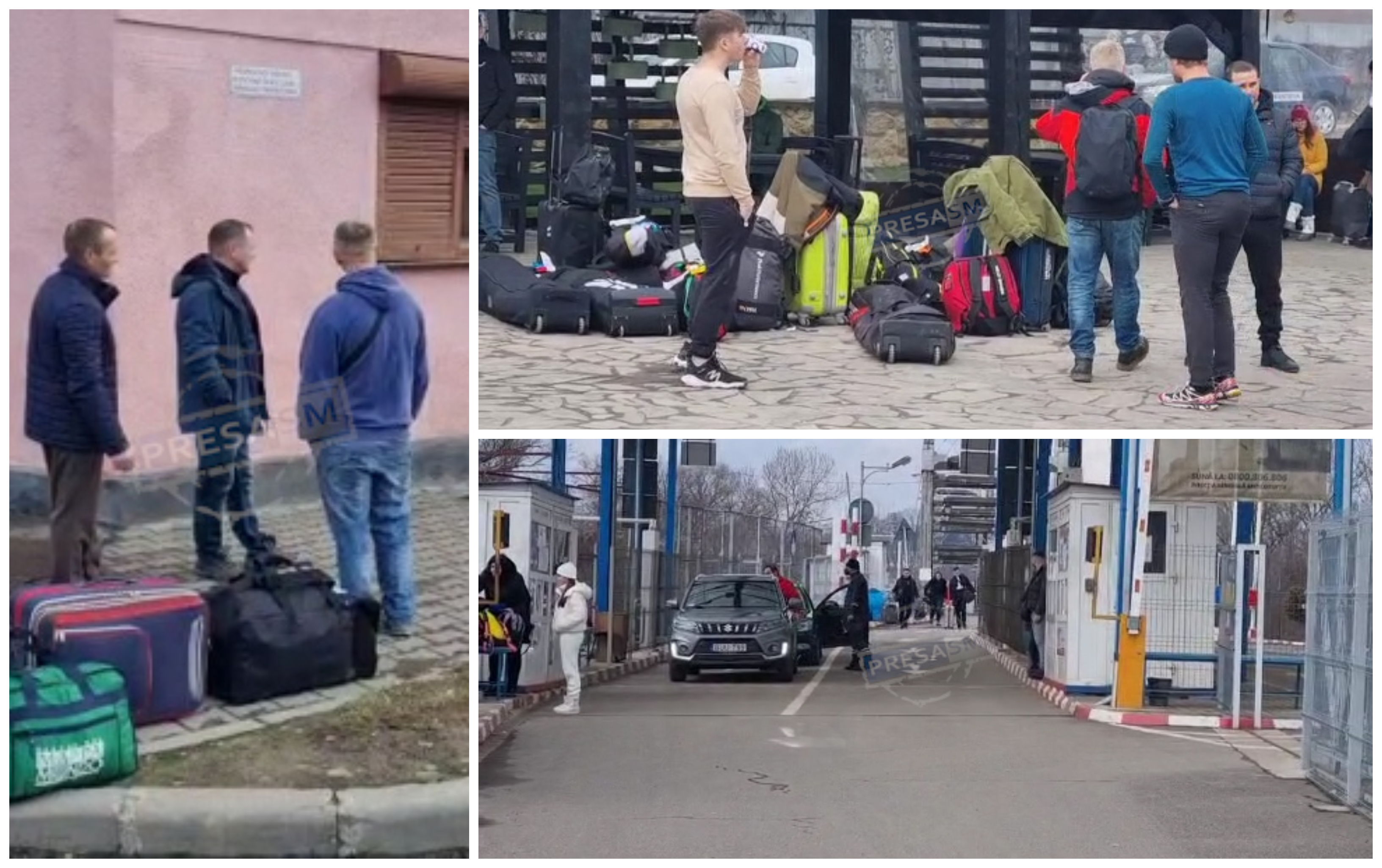 VIDEOREPORTAJ. Sosesc în România primii refugiați din Ucraina. Se așteaptă zeci de mii de oameni zilele următoare