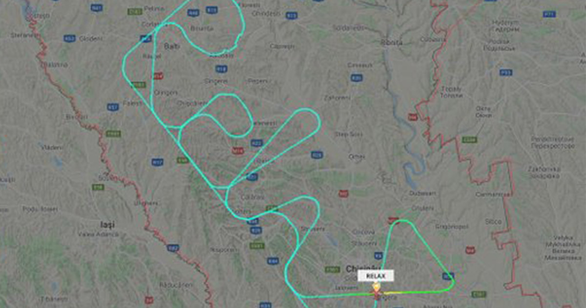 FOTO. Încercarea inedită a unei companii aeriene pentru detensionarea situației din Ucraina: "Relax"