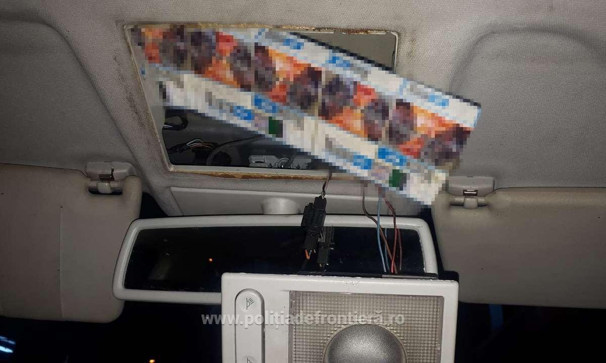 FOTOGALERIE. Cetățean maghiar amendat și lăsat fără mașină în Vama Halmeu