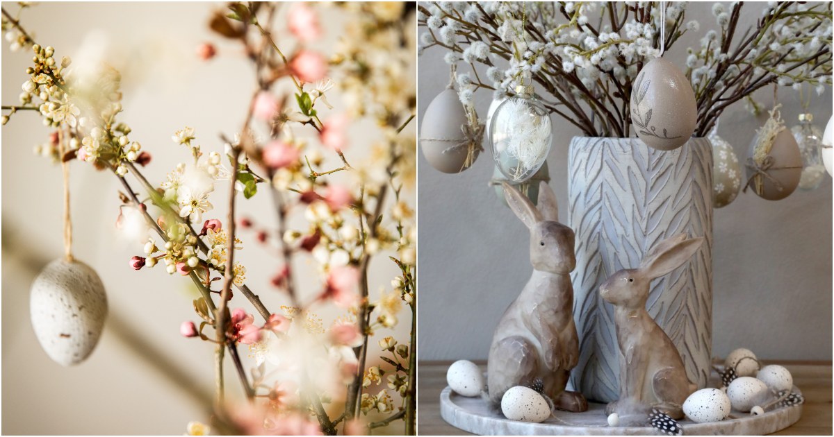 FOTO. Ultimul trend în materie de decorațiuni de Paște. Tradiția nu e o surpriză pentru sătmăreni