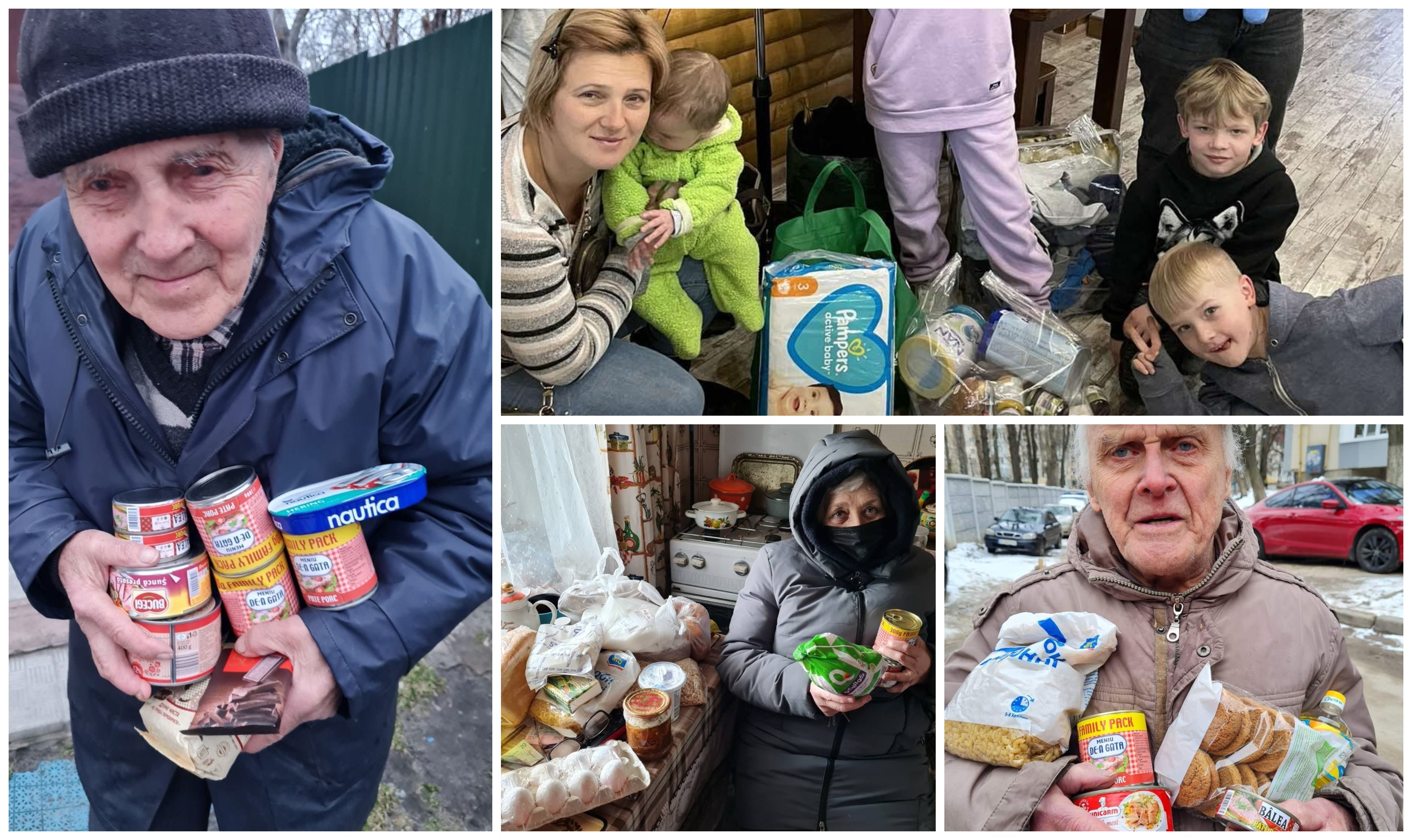 VIDEO. Mii de refugiați ajutați de sătmăreni! O mobilizare istorică: sute de tone de alimente