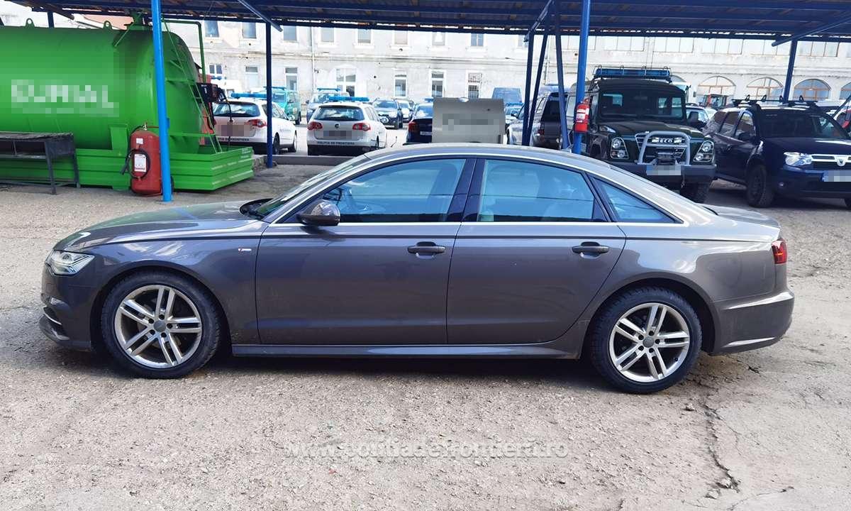 FOTO. Sătmărean lăsat de Poliție fără un AUDI, de zeci de mii de lei, direct de pe șosea