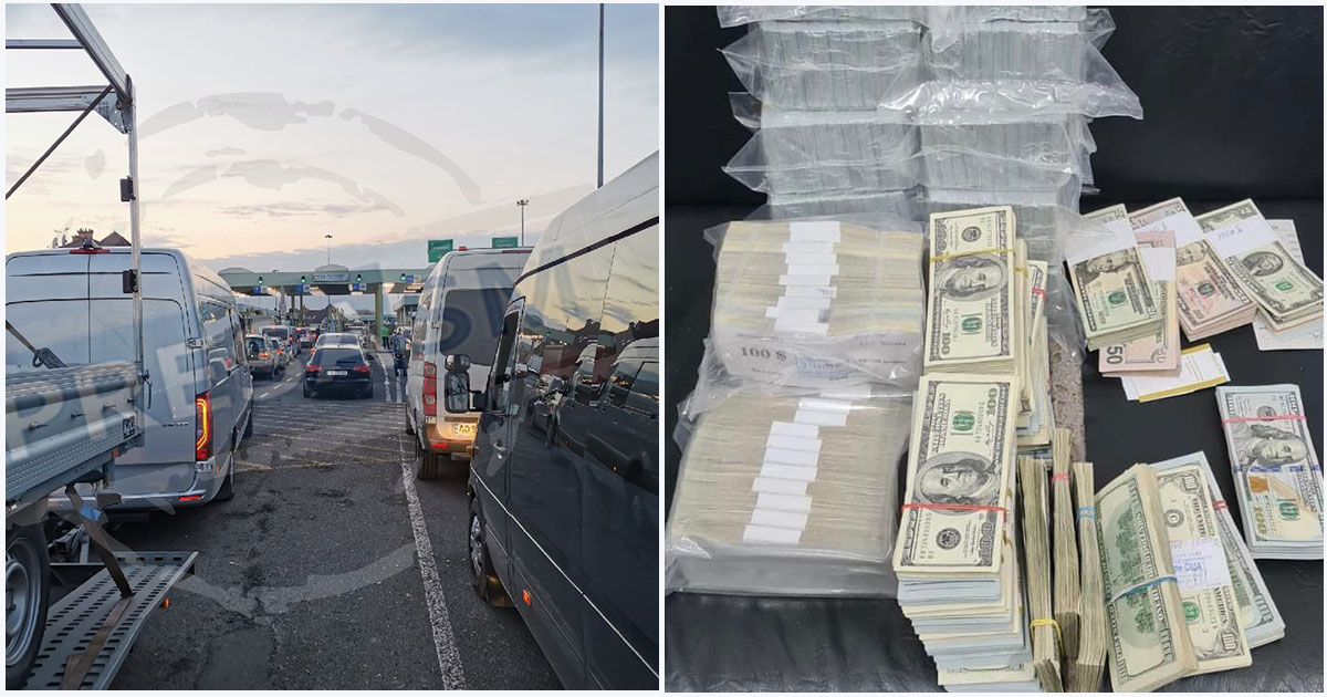 FOTO. Familie din Ucraina, cu 1,6 milioane dolari la vamă. Lăsați fără bani și obiectele de lux