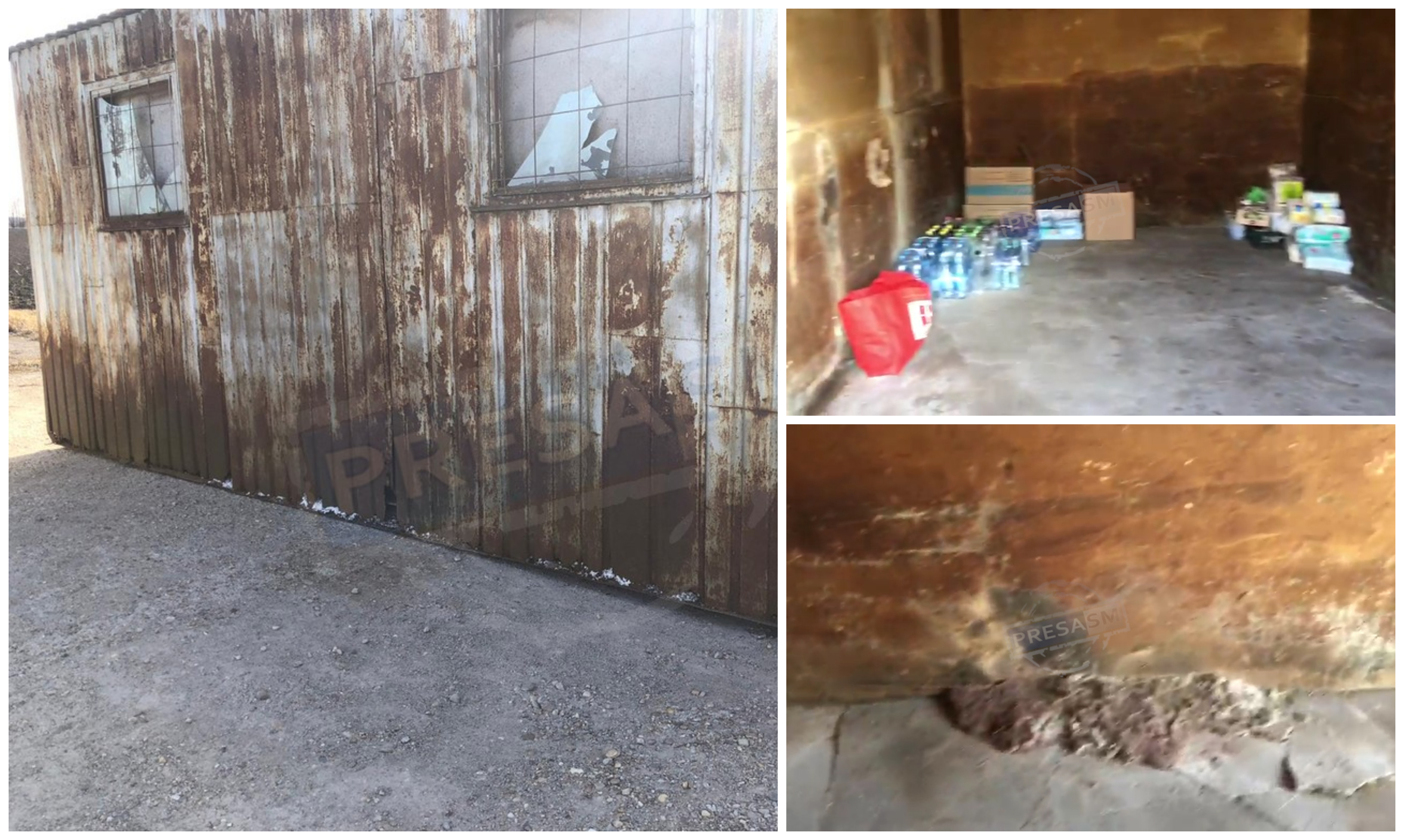 FOTO/VIDEO. Prefectul explică de ce s-a dus un container jegos pentru alimentele refugiaților în Vama Urziceni