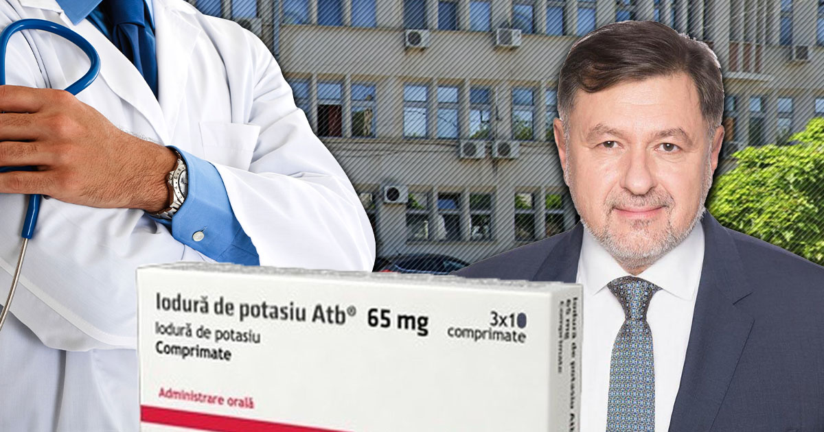 Medicii de familie refuză să distribuie pastilele de iodură de potasiu. Rafila nu i-a convins