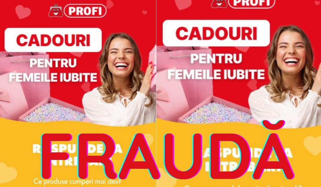 FOTO. Fraudă în numele unui supermarket! Concursuri false, pericol real