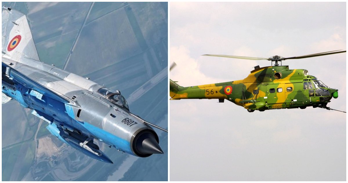 ALERTĂ. Un avion de luptă și un elicopter al Armatei Române s-au prăbușit! Șapte morți