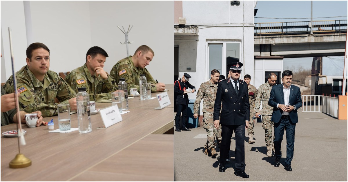 FOTO. Militarii americani și români verifică gradul de pregătire a județului în caz de razboi