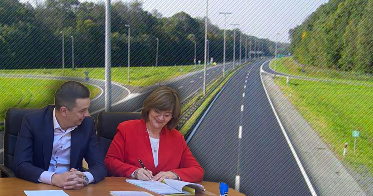 S-au semnat actele pentru o nouă centură în județul Satu Mare. Aurelia Fedorca: "Investiția este una deosebit de importantă"