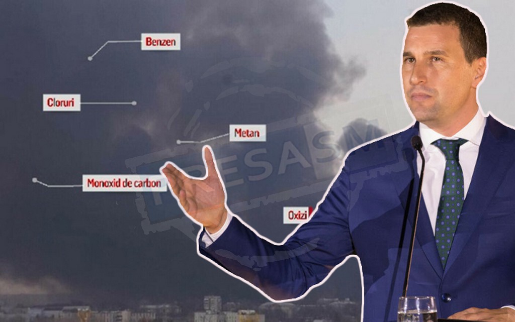 VIDEO. Ministrul Mediului, la Satu Mare: NU există riscul ca norii toxici din Ucraina să ajungă în România