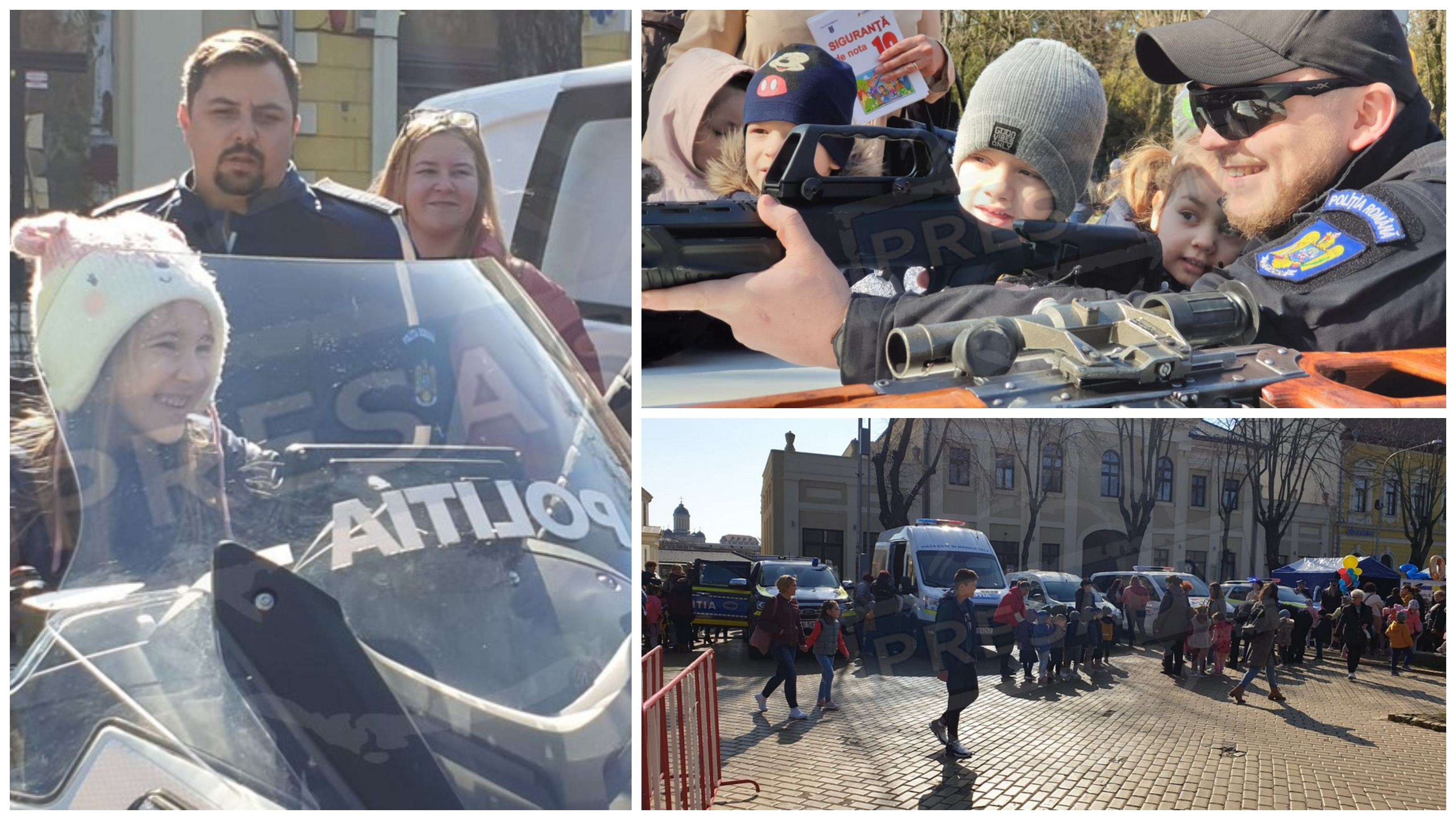 Sătmărenii, așteptați la Ziua Poliției, în centrul Sătmarului: autospeciale, tehnică și laborator de criminalistică