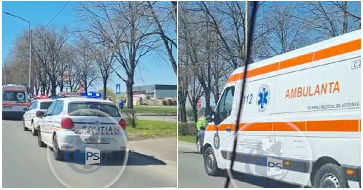 VIDEO. Incident pe Drumul Careiului. Un camion, la un pas să urce peste o mașină