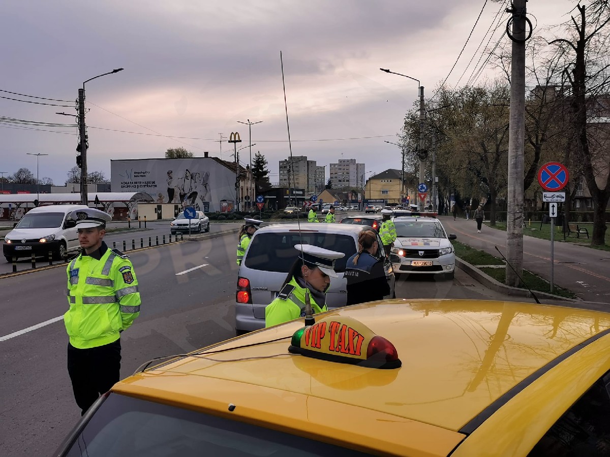Filtre în județul Satu Mare! Sute de amenzi și zeci de șoferi lăsați fără permis