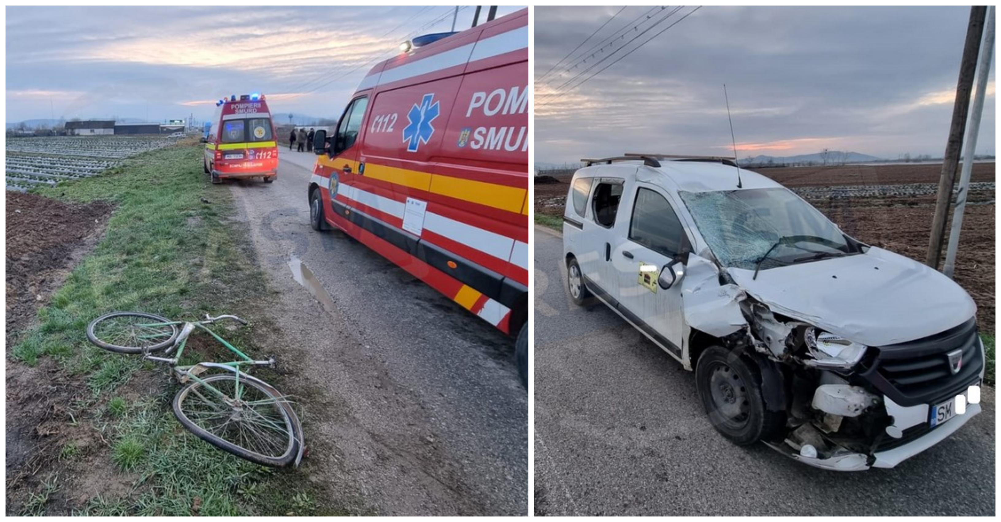 FOTO. Accident mortal, biciclist decedat. Motivul pentru care șoferul a fost declarat nevinovat