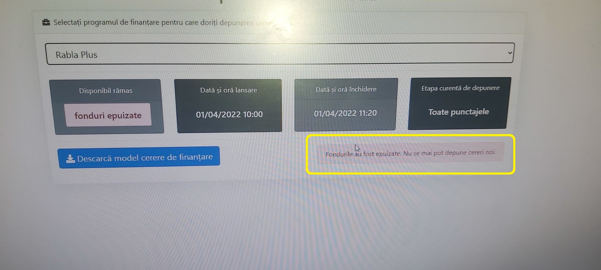 FOTO. Programul Rabla s-a cam blocat. Dar milioanele s-au epuizat în timp record. Dubios!