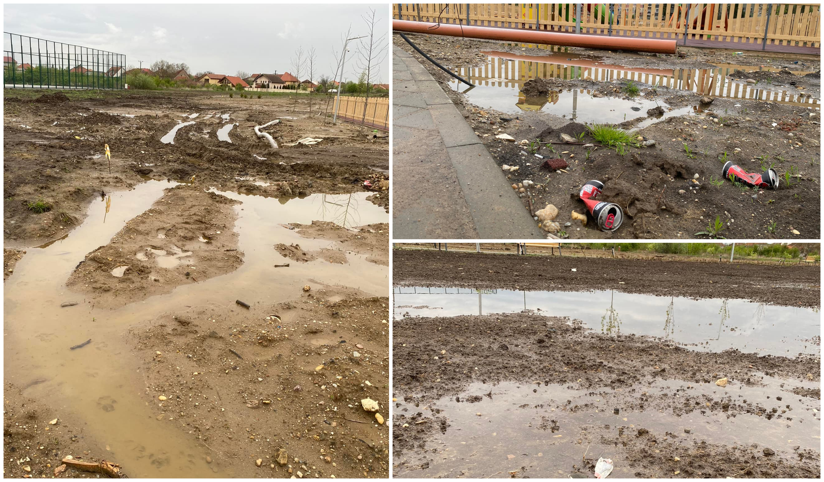 FOTOGALERIE. Lacul Cubic arată dezolant. Milioane de euro sub noroaie, DNA face anchetă