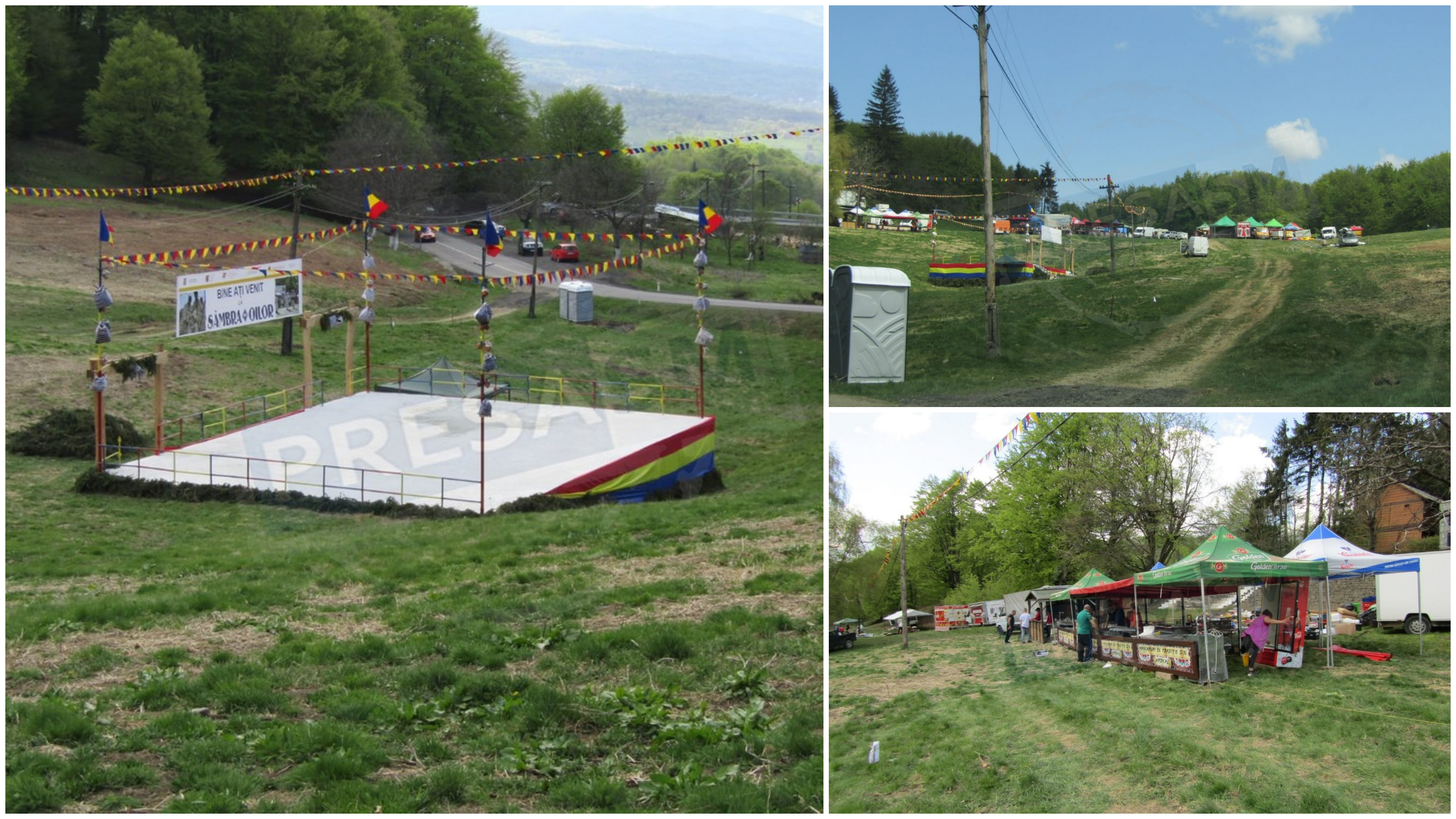 FOTOGALERIE. Pregătiri pentru Sâmbra Oilor. Vor fi de toate pentru toți! Program complet