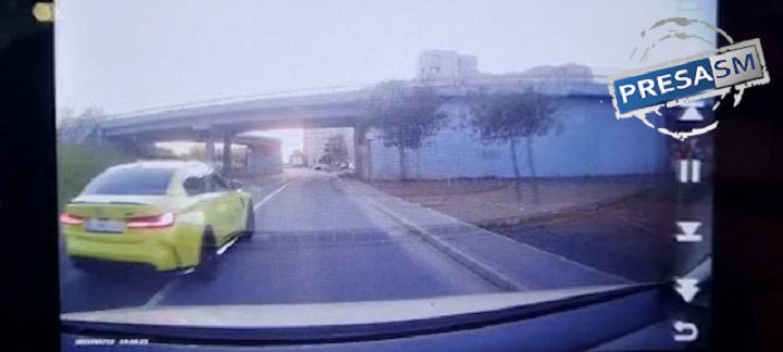 VIDEO. Vitezoman pe șoselele Sătmarului. Depășiri ilegale, pericol pentru pietoni