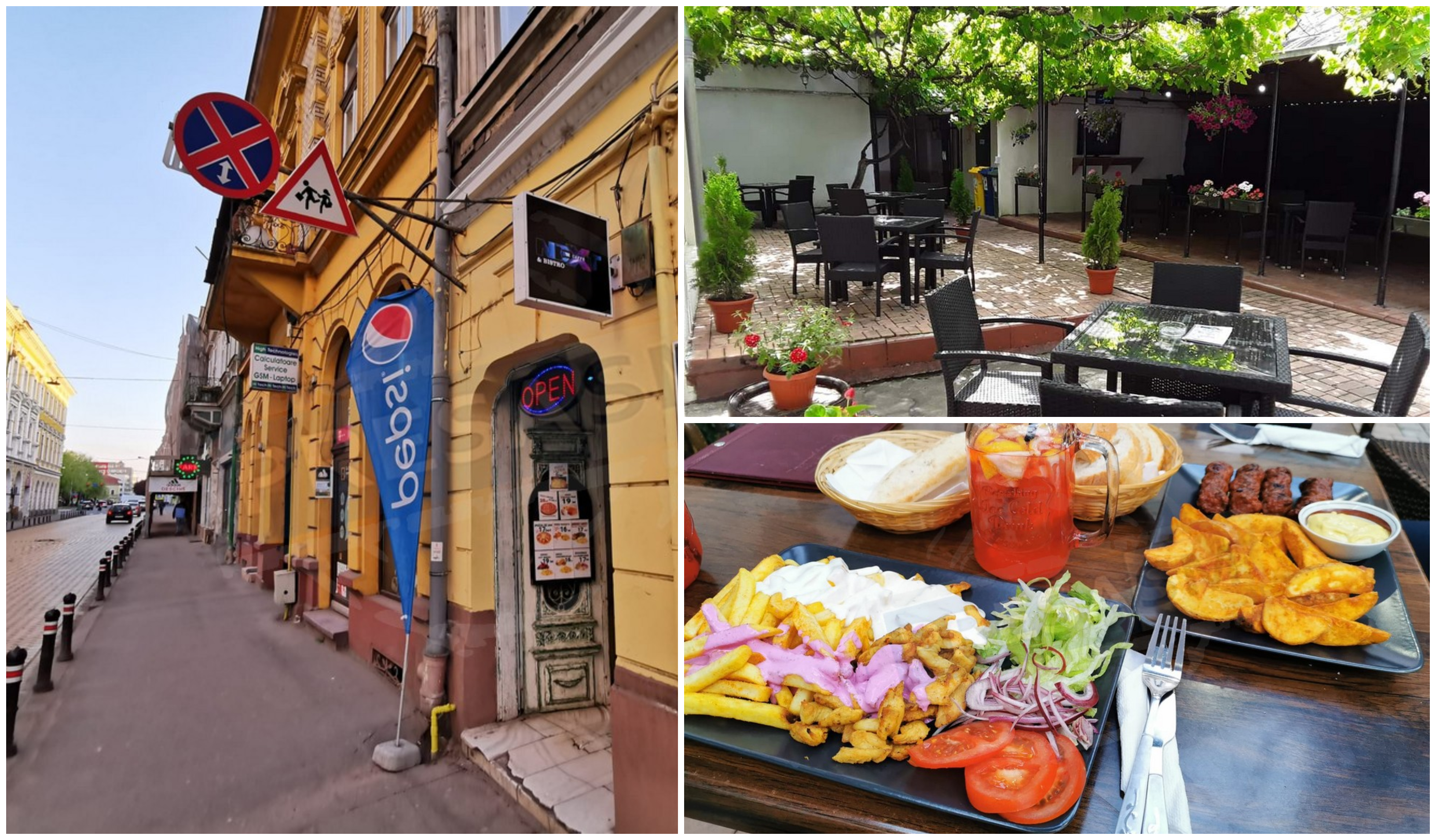 FOTOGALERIE. Terasa cu iz parizian, din centrul Sătmarului. De 1 Mai vă răsfață cu mâncăruri delicioase la ceaun