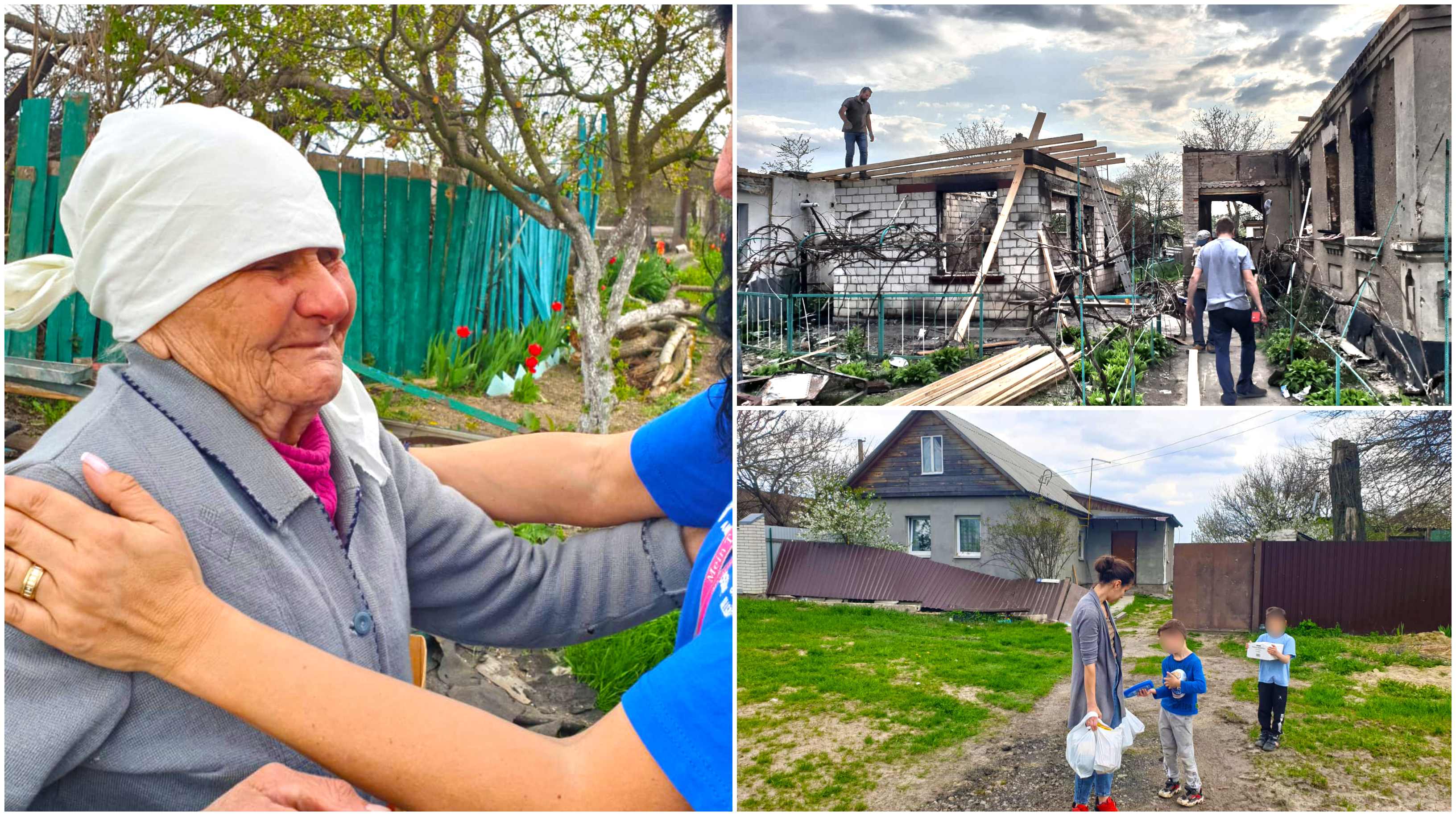 FOTO. Îmbrățișări și lacrimi. Un nou transport SamCivica în Ucraina