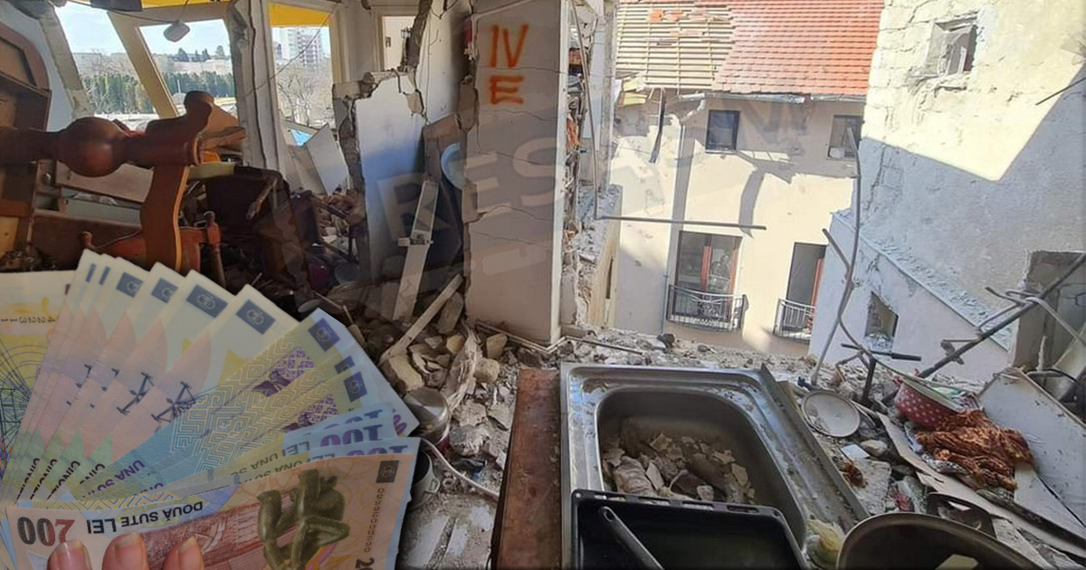 Ajutoare de la guvern pentru familiile din Carei cu apartamentele distruse de explozie