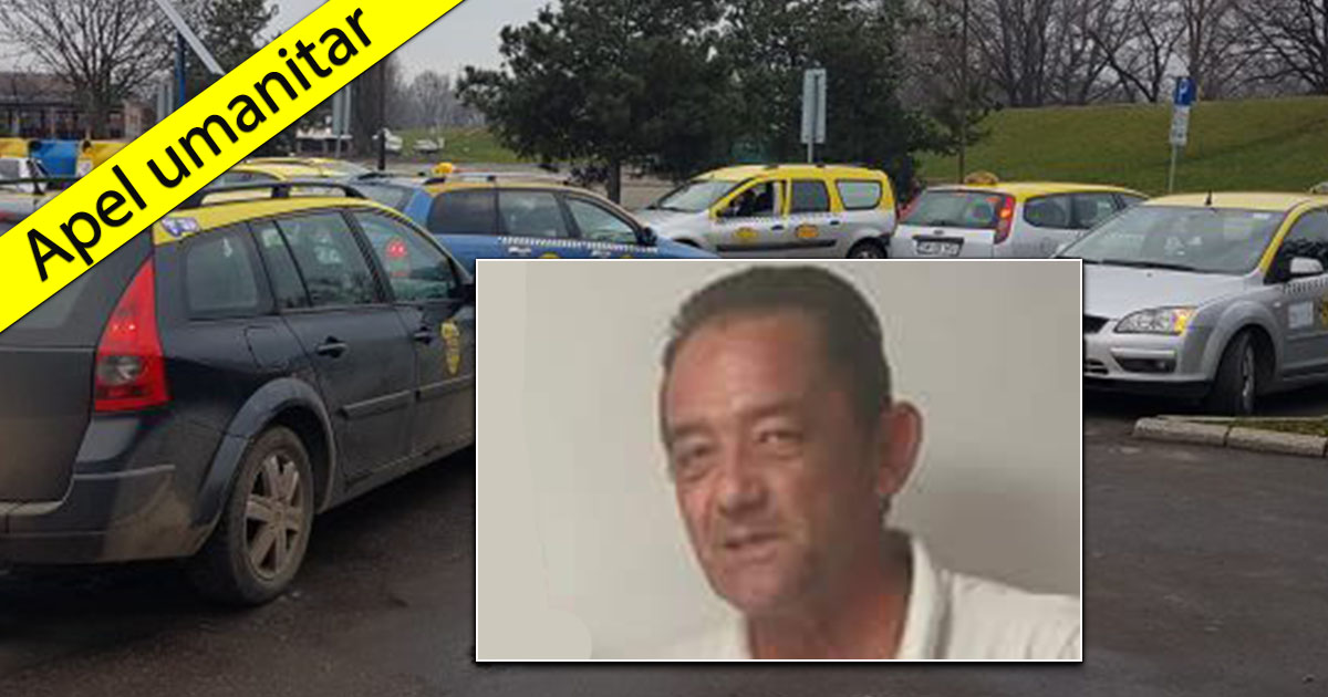 FOTO. Unul dintre cei mai apreciați taximetriști din Satu Mare, în stare critică