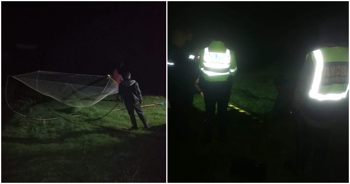 FOTO. Sătmăreni la braconaj, în miez de noapte. Polițiștii i-au prins în flagrant
