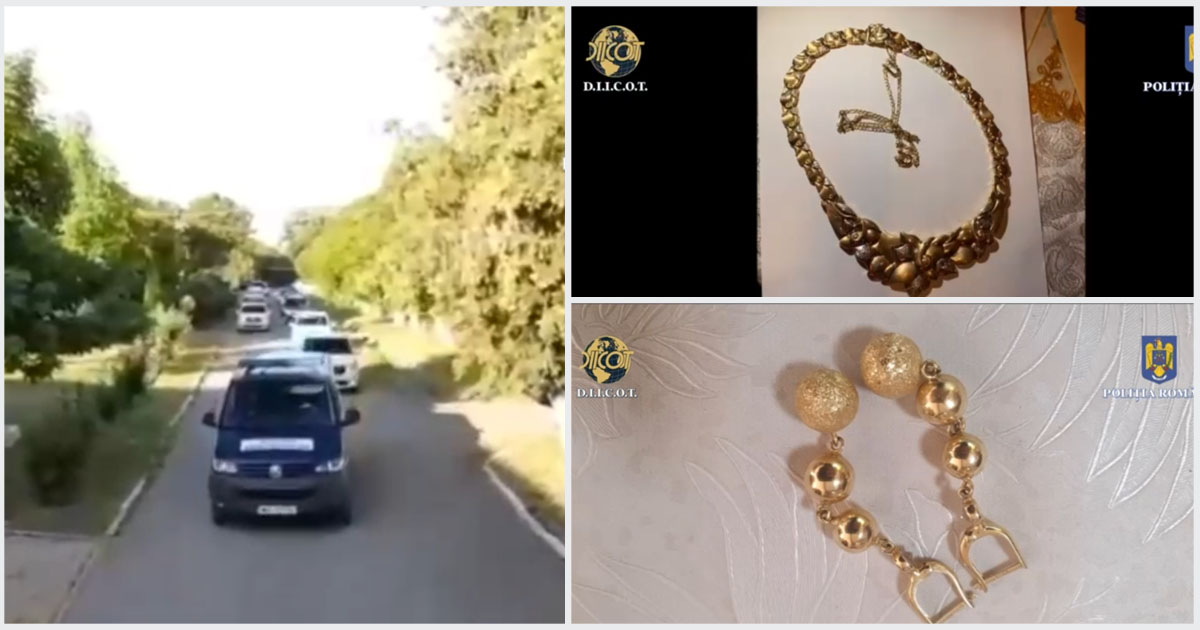 VIDEO. Descinderi în forță ale mascaților. Sute de percheziții, inclusiv în județele vecine. Făceau contrabandă cu aur din Turcia