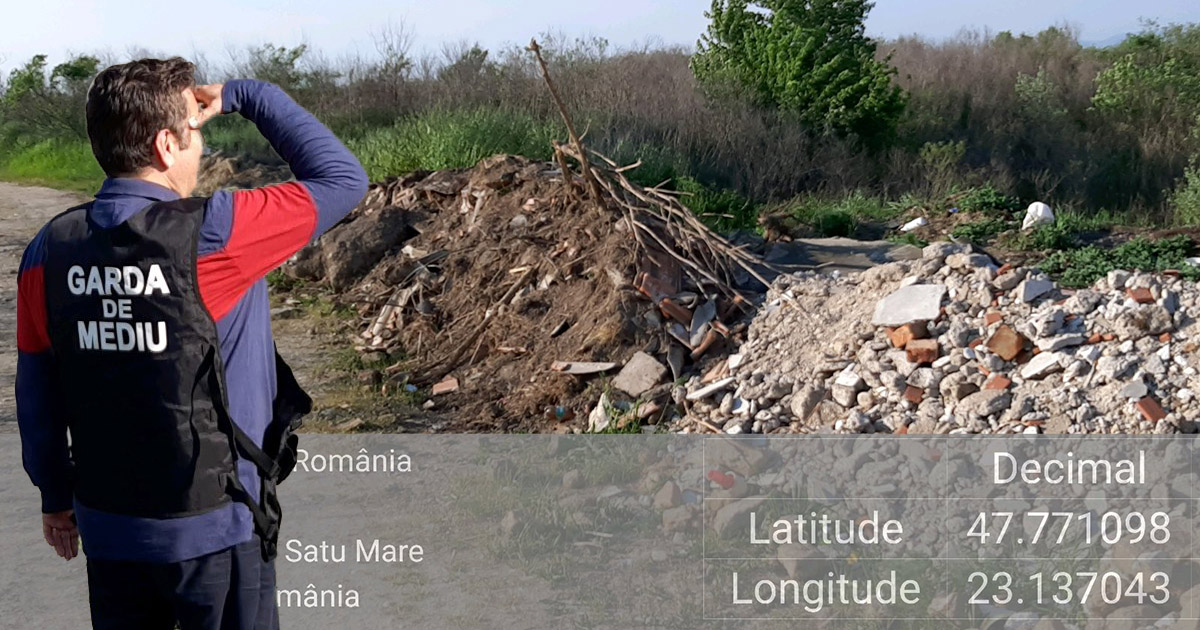 FOTO. Au căutat braconieri. Inspectorii sătmăreni au dat, în schimb, peste munți de gunoaie