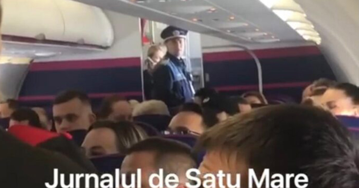 FOTO/VIDEO. Noi detalii în cazul furtului din avionul Satu Mare-Londra. Poliția a finalizat ancheta