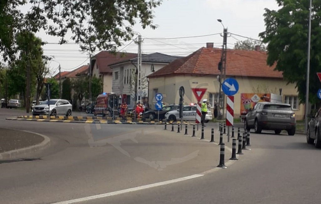 Un șofer beat a provocat un accident cu victimă în municipiul Satu Mare