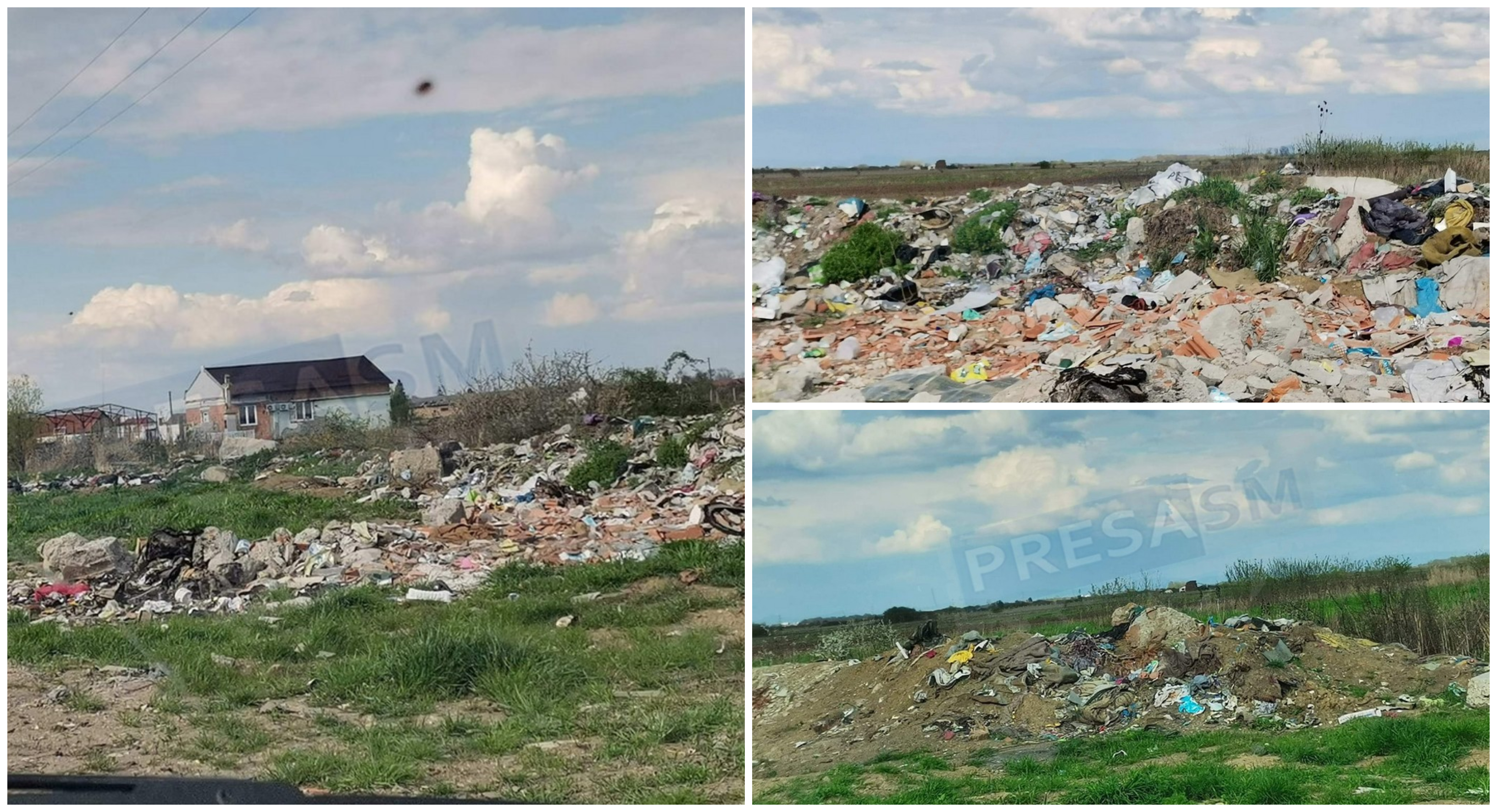 FOTOGALERIE. Cartier din Satu Mare transformat în groapă de gunoi. Șmecherii își fac de cap