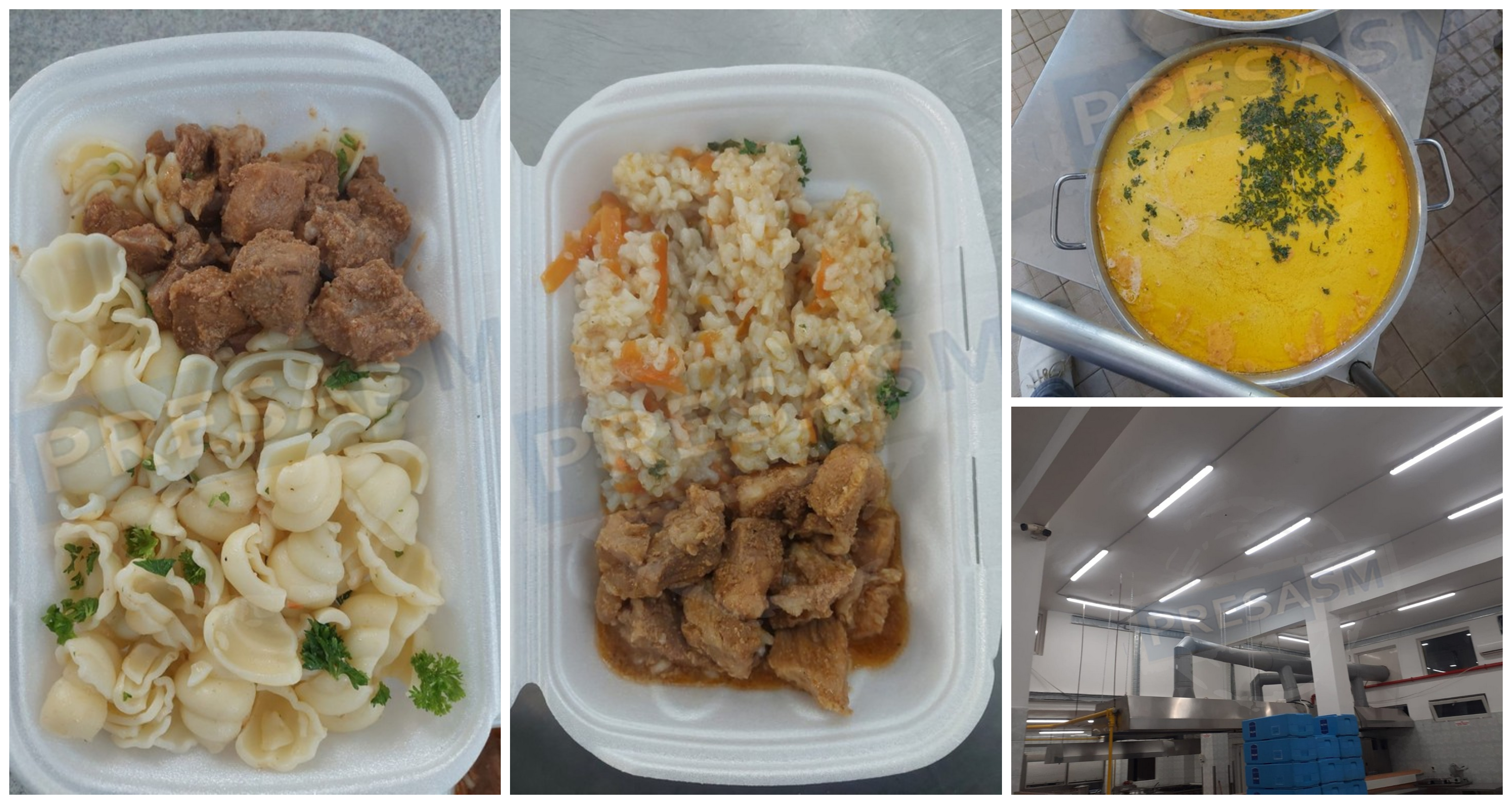 FOTO. Meniuri bogate din bani mărunți la Spitalul Județean Satu Mare