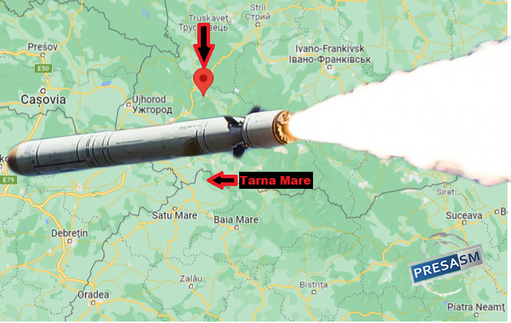 Rușii au lovit cu o rachetă în vestul Ucrainei, la circa 100 km de județul Satu Mare