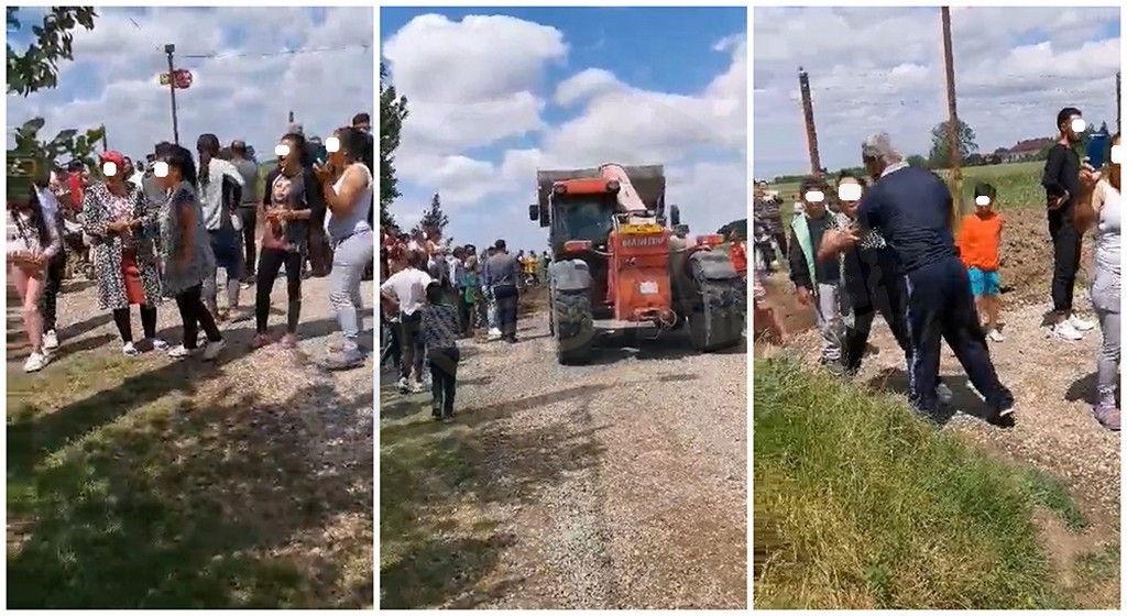 VIDEO. Scandal cu zeci de persoane în județ. A fost solicitată intervenția Poliției și Jandarmeriei