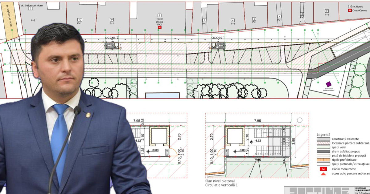 VIDEO. Deputatul Cozma a sesizat Prefectura în cazul proiectului parcării subterane