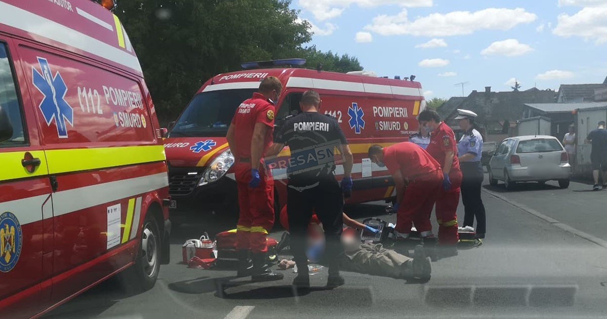 FOTO. Biciclist decedat în mijlocul drumului. Astăzi, în municipiul Satu Mare