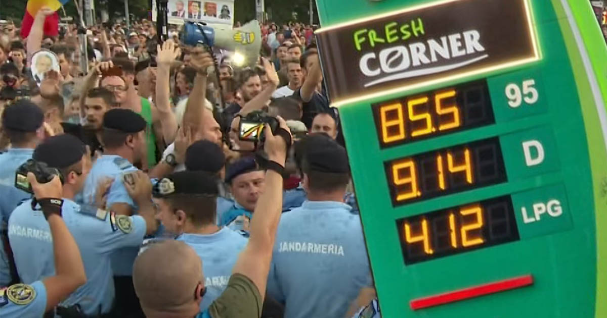 Se anunță proteste în țară după explozia prețurilor la carburanți