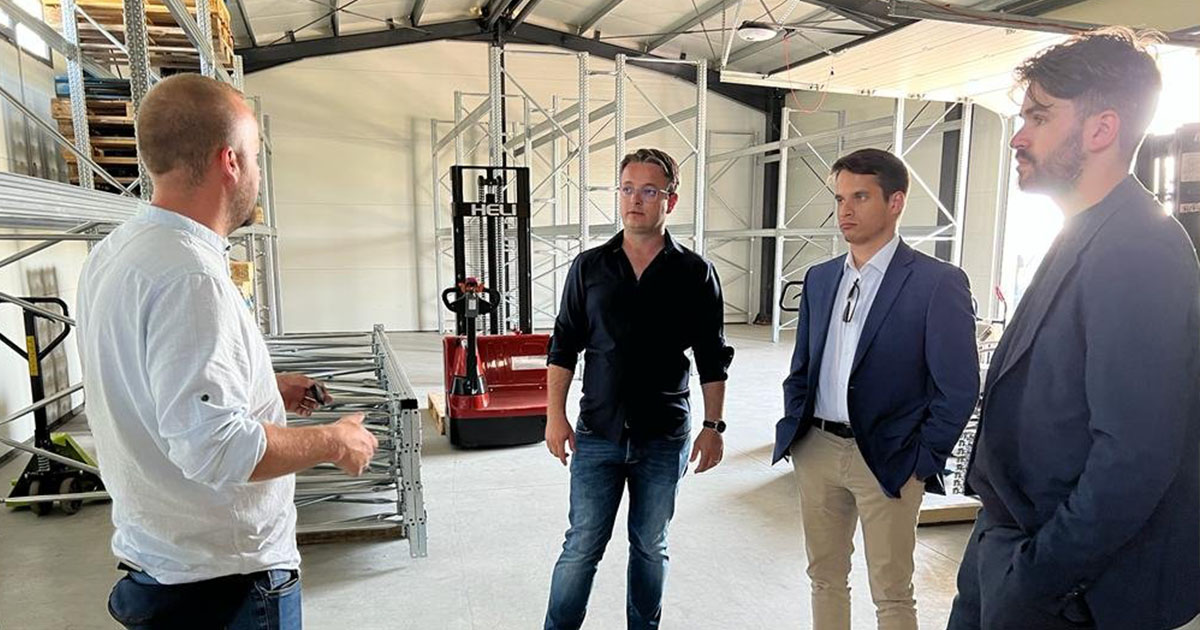 FOTO. Americanii, în vizită la Serviciul de Ajutor Maltez. Nagy Szablocs: "Centrul logistic este impresionant și pentru americani"