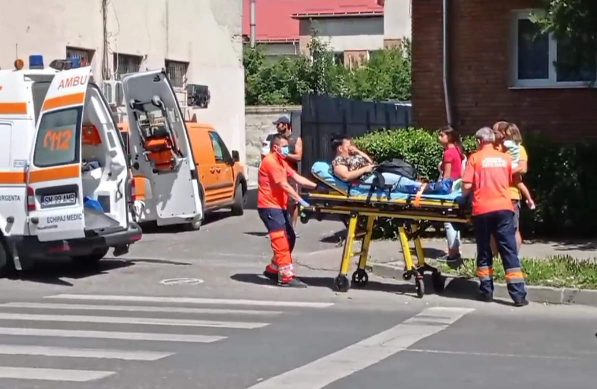 Fotó. Ismét gyalogost gázoltak Szatmárnémetiben